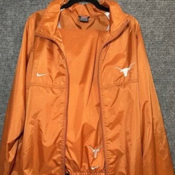 Vintage Nike 99/00's University of Texas Longhorns Track Suit Size Large 2pc Set - Picture 1 of 10